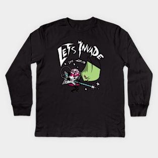 zim pilgrim Kids Long Sleeve T-Shirt